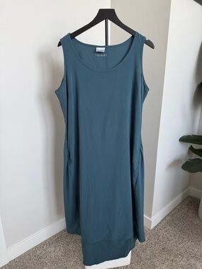 Columbia Women's High Low Dress - Dark Teal